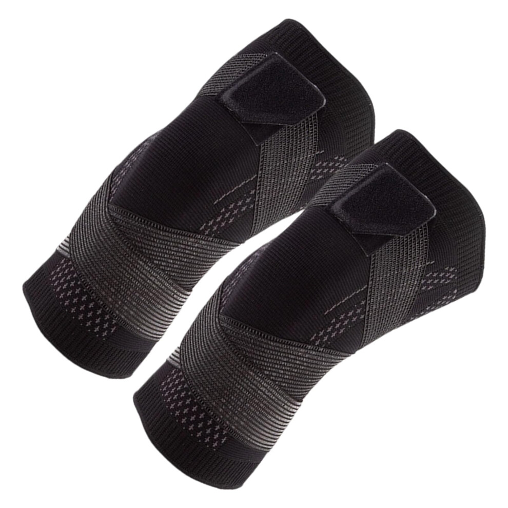 Sports Knee Brace Nylon Breathable Guard With Flexible Strap For Basketball And Running Gym Workout