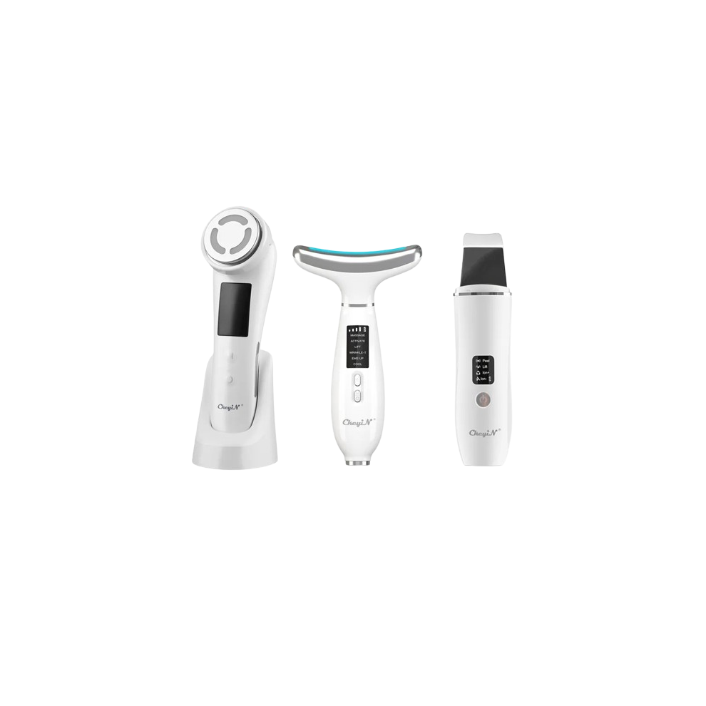 Oba Light Ultrasonic Skin Scrubber, Ems Massager, Led Therapy Beauty - Illuminate, Lift, And Rejuvenate Your Skin
