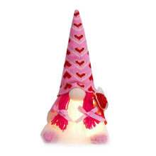 (Women model) Elegant Rudolphs Tabletop Accent Display Ornament For Valentine’s Day Enhancing Holiday Charm In Living Room Or Office