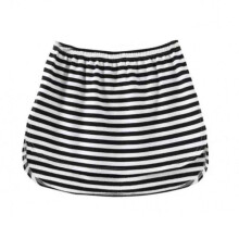 (S, stripe) Versatile and Stylish Shirt Extension Underskirt The Perfect Bottom for Any Occasion White XL