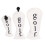 Golf Club Head Covers PU Leather Water Resistant 2