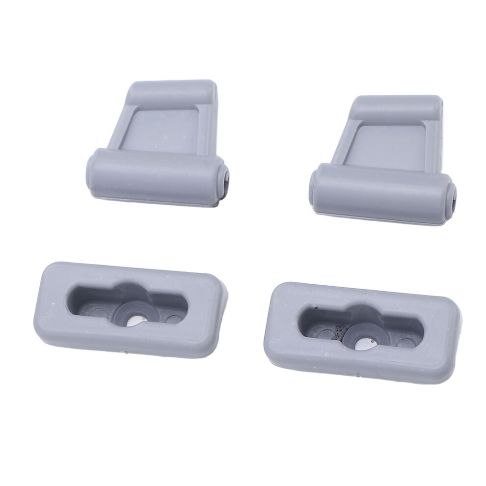 Sun Visor Clips Set Vep101693 High Strength Gray 8320539321677