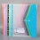 (Vertical style 6 mix) 12 Pcs A4 Document Bag with 11 Hole File Organiser File Folder File Bag Document Folder Clear Paper Storage Bag Multicolor 5