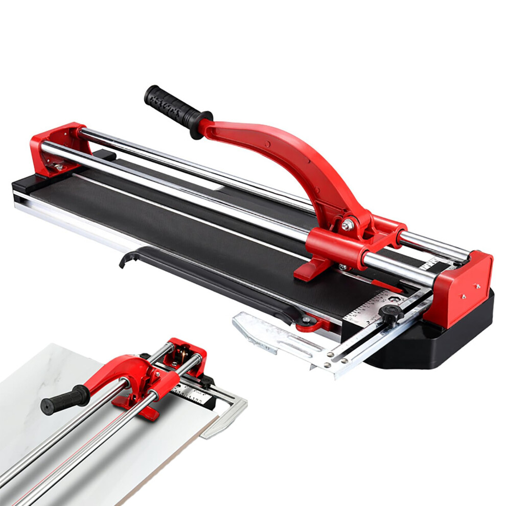 Professional Manual Tile Cutter 23.6-Inch, Double Rail, High-Precision Ruler, Porcelain Tiles, 5-10 Mm Thick, 60 Cm Max 9084446918823