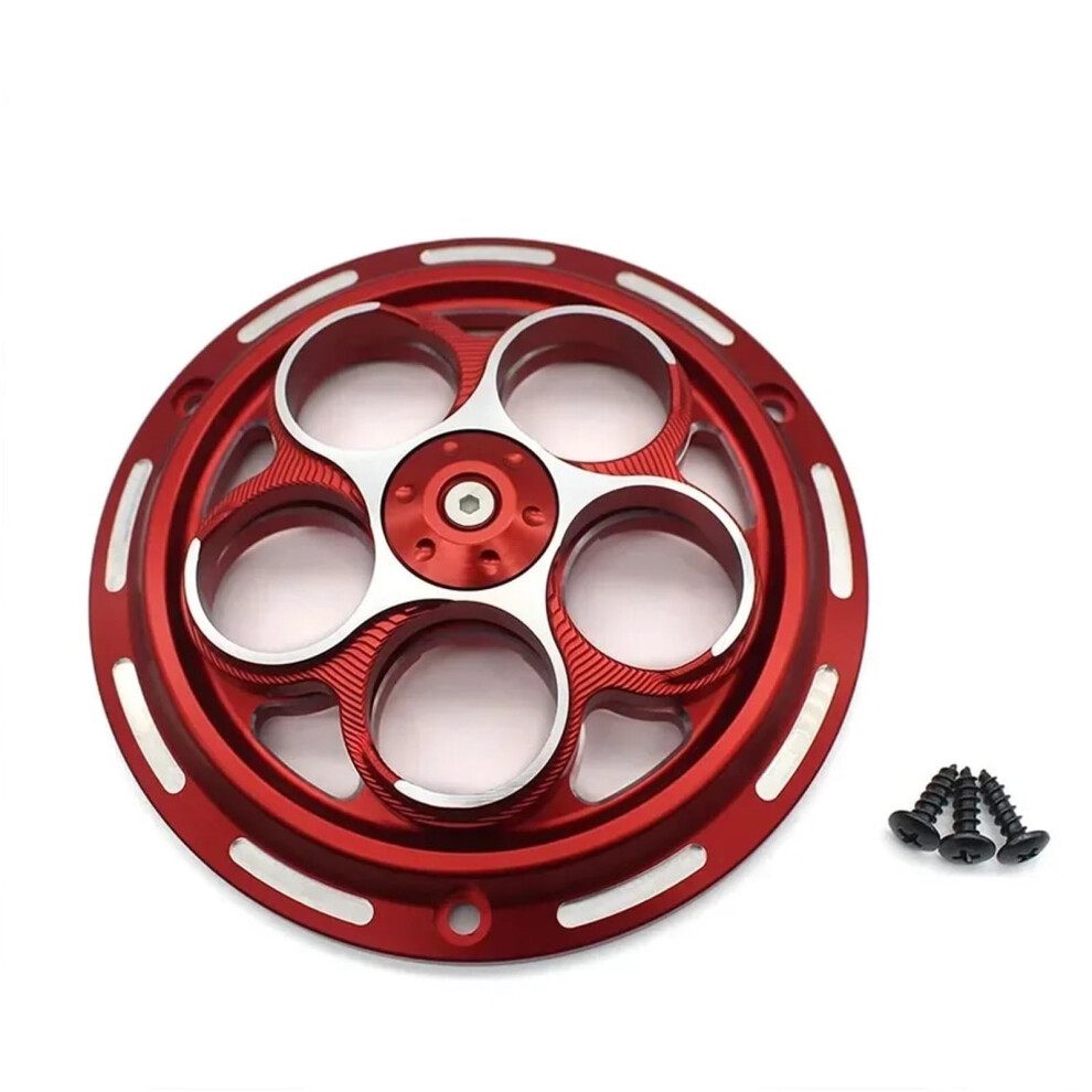 Fluid Cooler For Vespa Sprint Primavera 150 2013-2021 Rotating Cooling Fan Cover Cnc Aluminum Engine Radiator Cover Kit Red 9016109867193