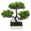 2Stk Künstliche Grün Plastik Simulation Baum Indoor 1