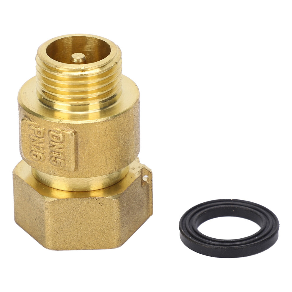 Check Valve Brass 1‑Way Backflow Prevention