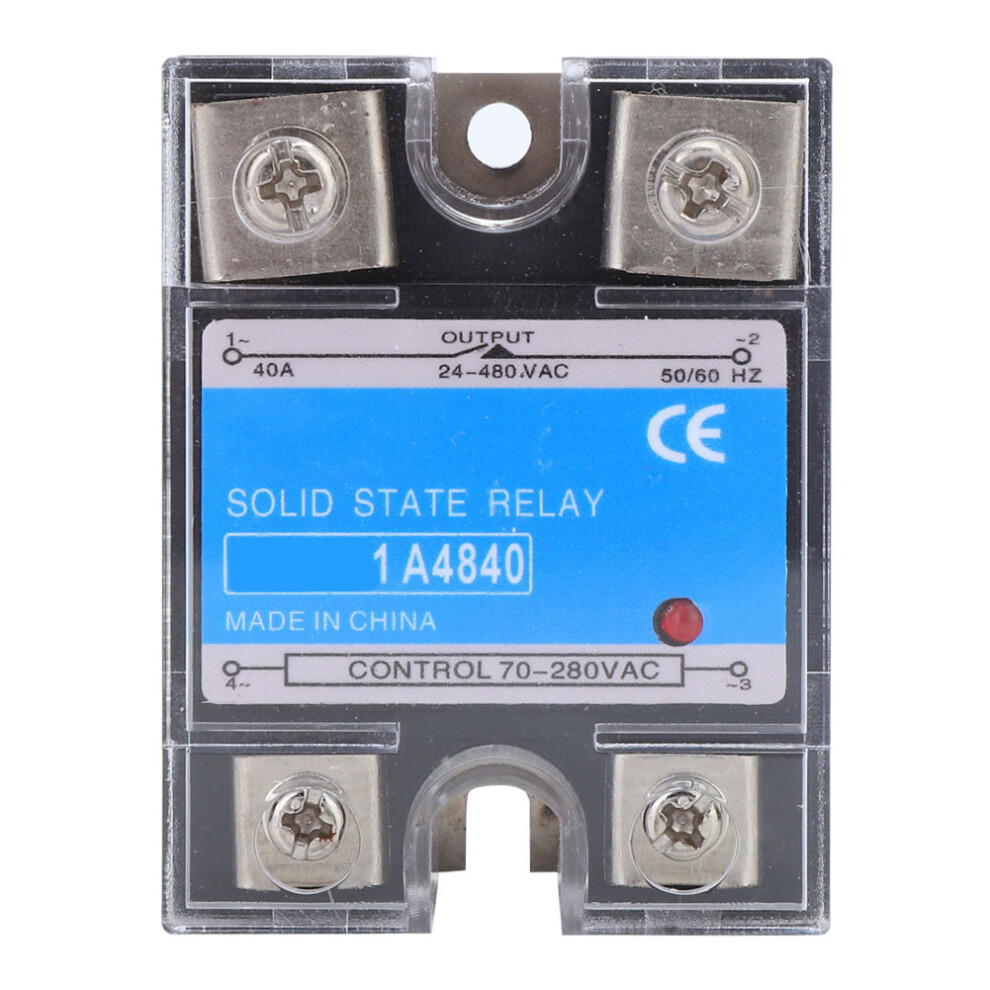 Single Phase Solid State Relay 70-280VAC Input