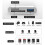Apple USB-C to SD Memory Card Reader, 3 in 1 USB-C Memory Trail Camera Card 3