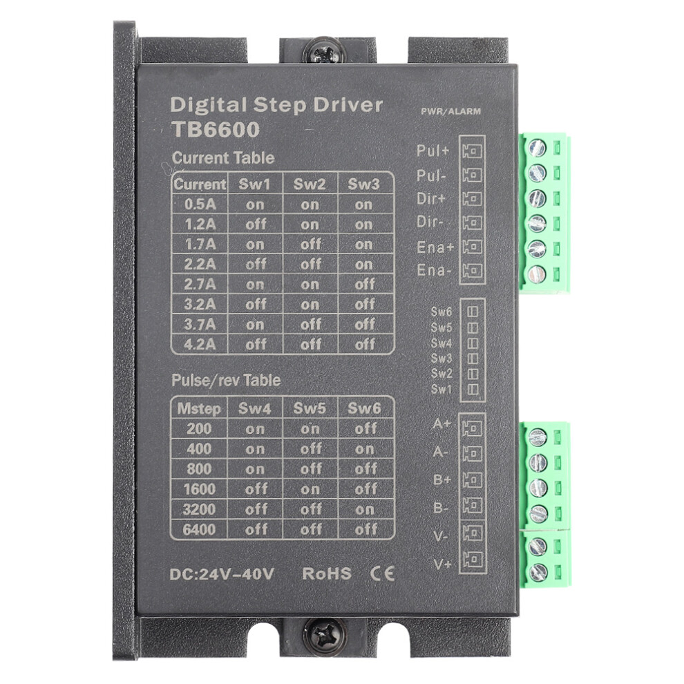TB6600 DC24-40V 2 Phase/Bipolar Stepper Motor