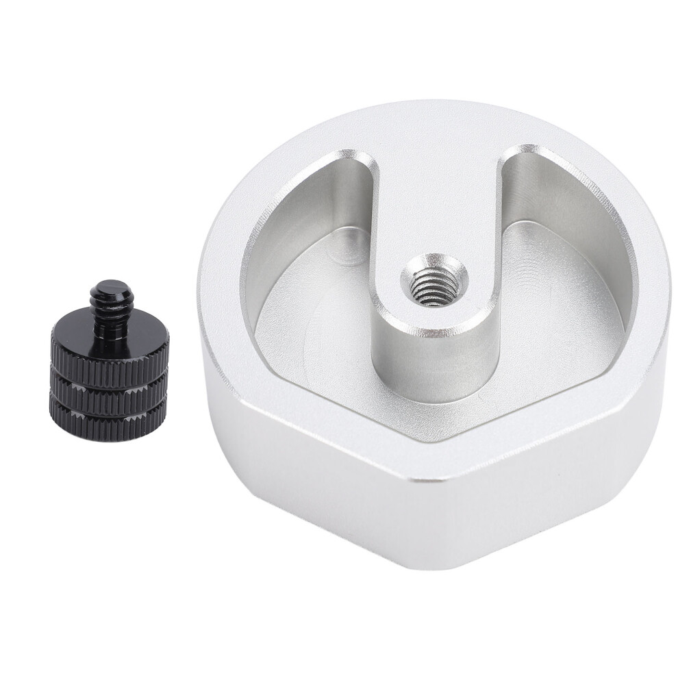 Aluminum Alloy Tripod Mount Adapter Rugged Rv Silver 8320539322773