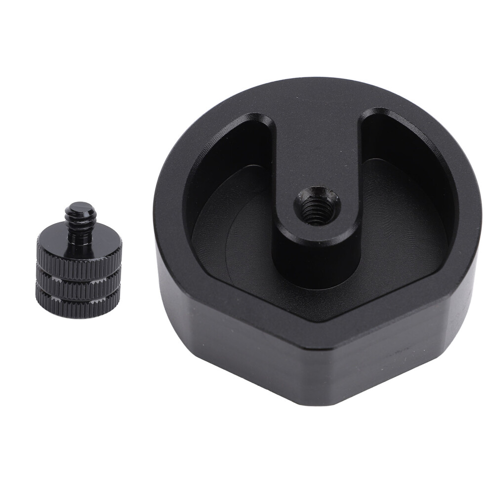 Aluminum Alloy Tripod Mount Adapter Rugged Rv Black 8320539322858