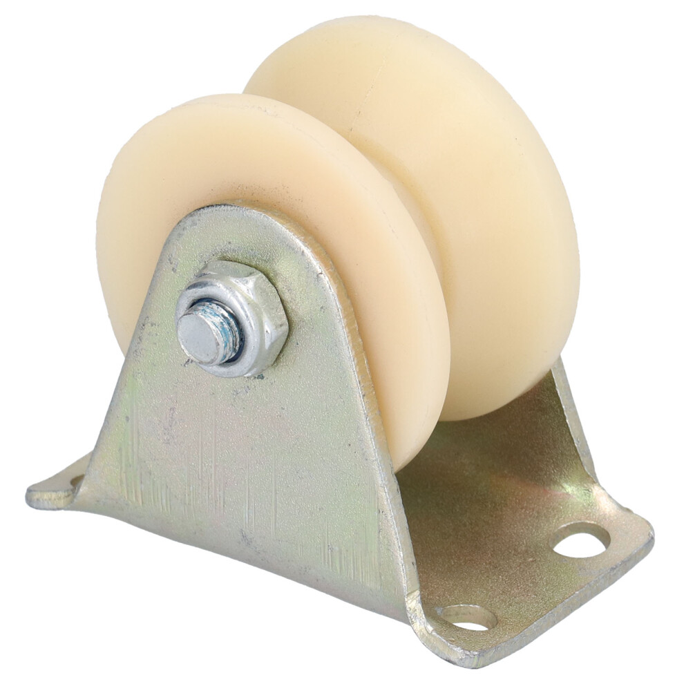 50mm VType Groove Wheel Heavy Duty Rigid Caster