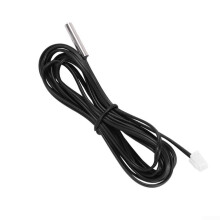 10K Thermistor Temperature Sensor Probe Waterproof 4x20mm 1m Cable For Household And Industrial Applications