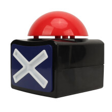 Large Press Game Show Buzzer with Sound for Fun Activities