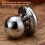 Portable Decision Maker Decompression Ball 2.5cm Durable Multipurpose Spinner 6