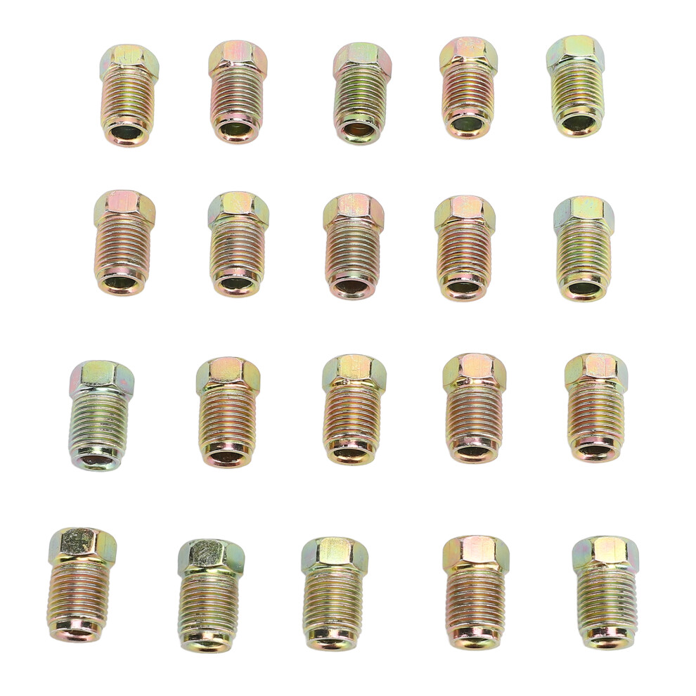 20 Pcs Brake Line Nuts Fittings M10 X 1Mm Metric 8320539323831