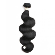 Wave Bundle Curly Hair Extension Black Brazilian Human Hair Weave Bund