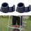 Walkers Ski Glides Replacement Feet Pad Portable-grey 28 5