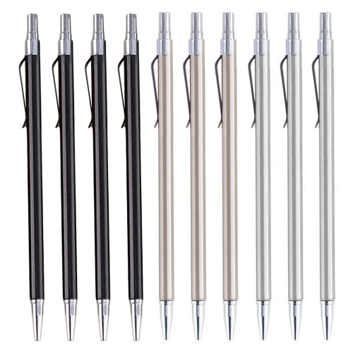 10Pcs Automatic Drafting Pencil Mechanical Pencils Drawing- 0.5