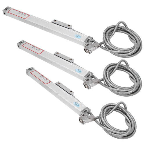 3pcs Linear Scale 5um Precision Digital Readout 1