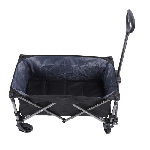 Folding Wagon Cart 100L Polyester Steel Outdoor 2