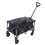 Folding Wagon Cart 100L Polyester Steel Outdoor 10