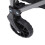 Folding Wagon Cart 100L Polyester Steel Outdoor 15