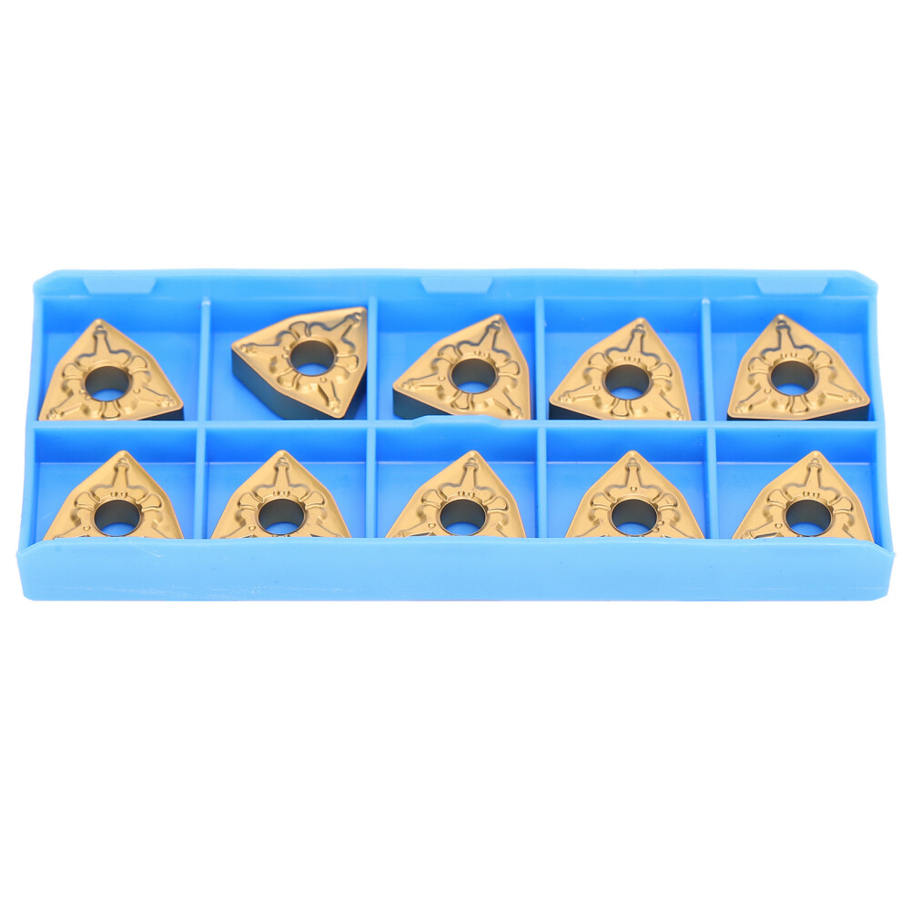 10Pcs CNC Lathe Turning Insert Indexable Solid