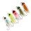 Fishing Baits Crankbait Wobbler Artificial Baits-dark green 4 6