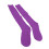1 Pair Fencing Socks Violet Breathable Stretchy 9