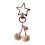 Cherry Bag Pendant Everyday Use Keyring for-White silver button 1