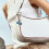 Cherry Bag Pendant Everyday Use Keyring for-White silver button 7