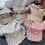 Modern Headscarf Bowknot Baseball Caps for Both Men-pink plaid 2