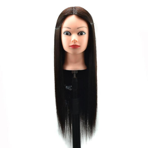 Hair Styling Wig Practice Training Head Mannequin Hairdressing 2