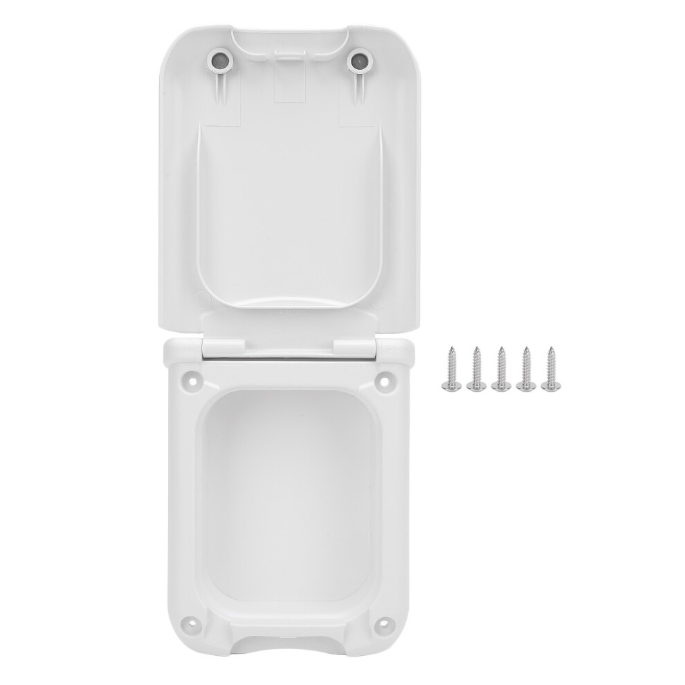 Rv Power Outlet Box With Water Resistant Lid 8320539324425