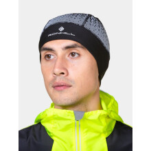 Ronhill Running Reflect Beanie Thermo- und Reflektormütze für Nachtläufe - Schwarz
