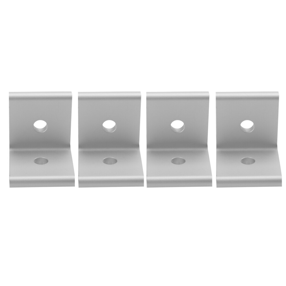 4Pcs Connector Corner Angle Bracket Connection White