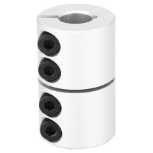 D25 x L40 Clamping Rigid Coupling Aluminum Alloy