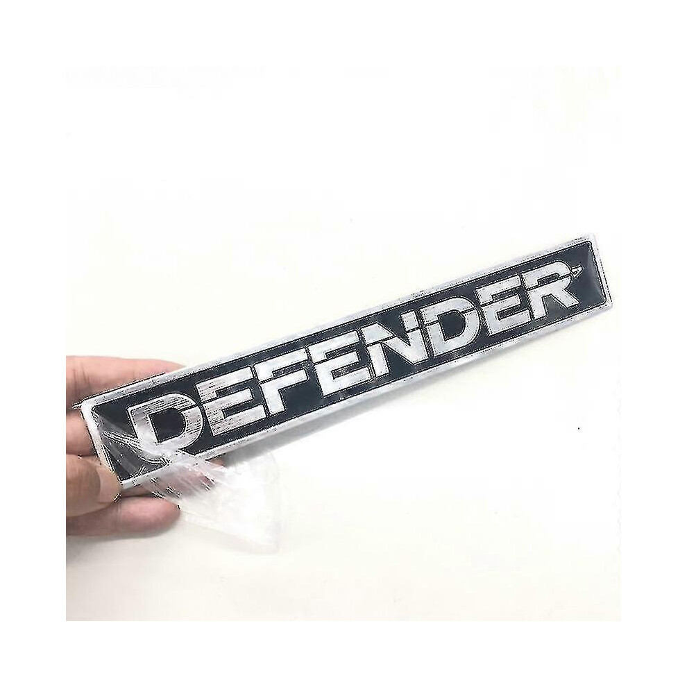 Metal Defender Emblem Badge Sticker Car Decals For Land Rover 6935159158347