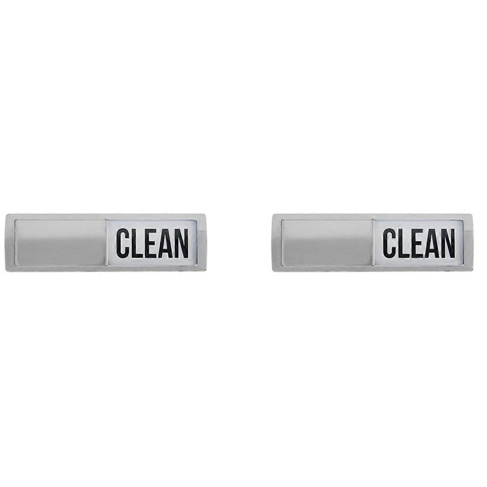 2X Dishwasher Clean And Dirty Magnet Sign, Heavy Duty Shutter Magnets For Dish Washer, Kitchen Acce 6935159158477