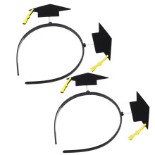 10 absolventenmütze stirnband, haaraccessoires für abschlussfeiern