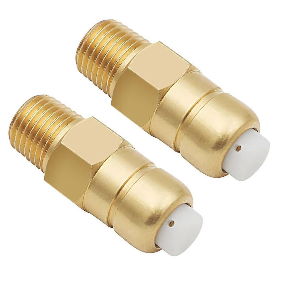 2 Pieces Thermal Release Valve For Pressure Washer Pump, 1/4 Inch Npt Thermal Relief Valve, Replace 6935159154752