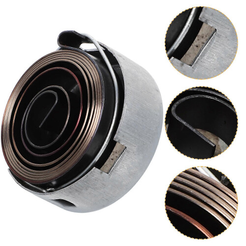 1 Set Drill Press Return Spring Quill Spring Feed Return Coil Spring Assembly 1