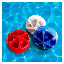 Pool Lane Divider Floats High-Visibility Safety Rope With Buoys For Swimming Pools Durable Wire Design 3m/118in