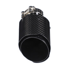 Universaler Auspuff-Endrohr-Tip 63 mm Einlass 101 mm Auslass Stilvolles Autoteil