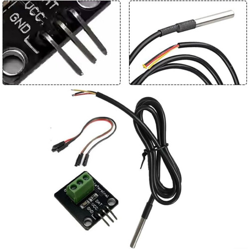 Temperature Sensor Probe For Soil And Water Temperature Analysis - Model, Size, Material, Compatibility 1