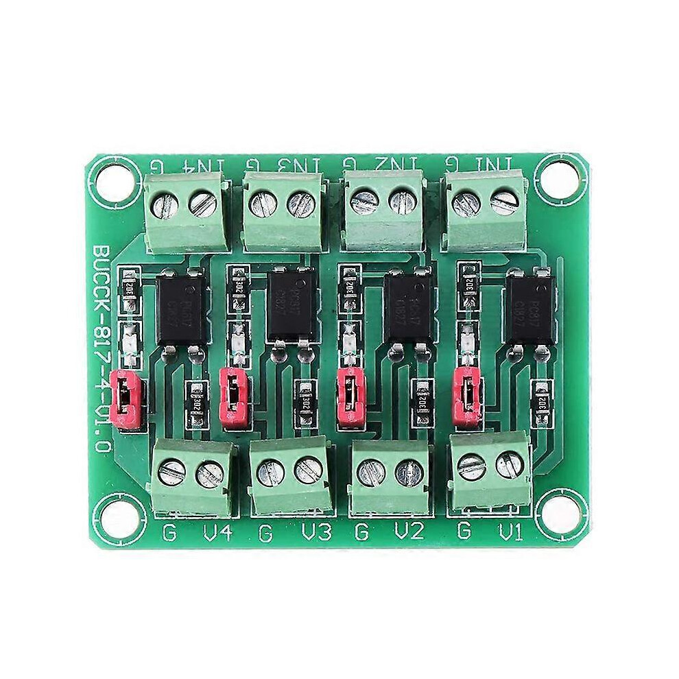 817 Optocoupler 4 Channel Voltage Isolation Board Voltage Control Switching Driver Module Optical Is 6935159155797