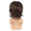 Men's Short Hair Outward Brown Wigs Fluffy Partial Long Bangs Wig Halloween Performance Dance Props 16