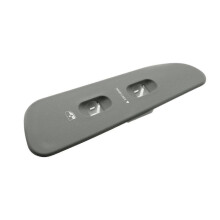 (Gray) 5HZ72XDVAC Window Switches Panel Replacement for 1500 2500 3500 02-05 Car Accessory Window Masters Switches Bezel Frame